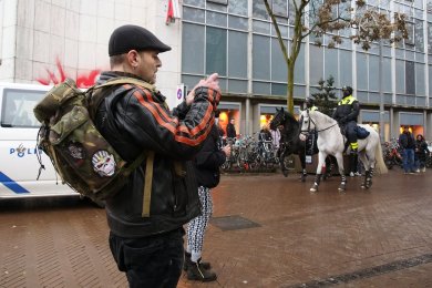 Verboden demonstratie in Nijmegen