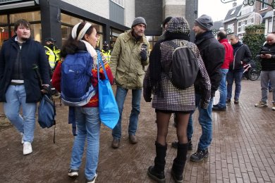 Verboden demonstratie in Nijmegen