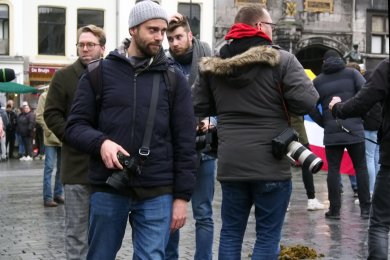 Verboden demonstratie in Nijmegen