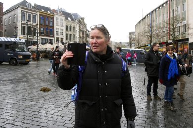 Verboden demonstratie in Nijmegen