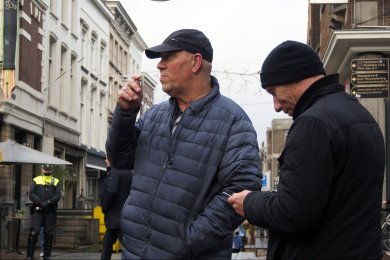 Verboden demonstratie in Nijmegen