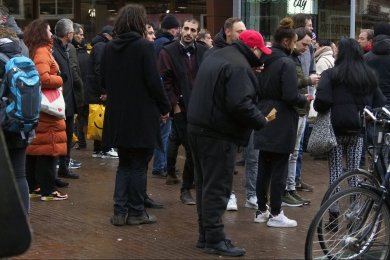 Verboden demonstratie in Nijmegen