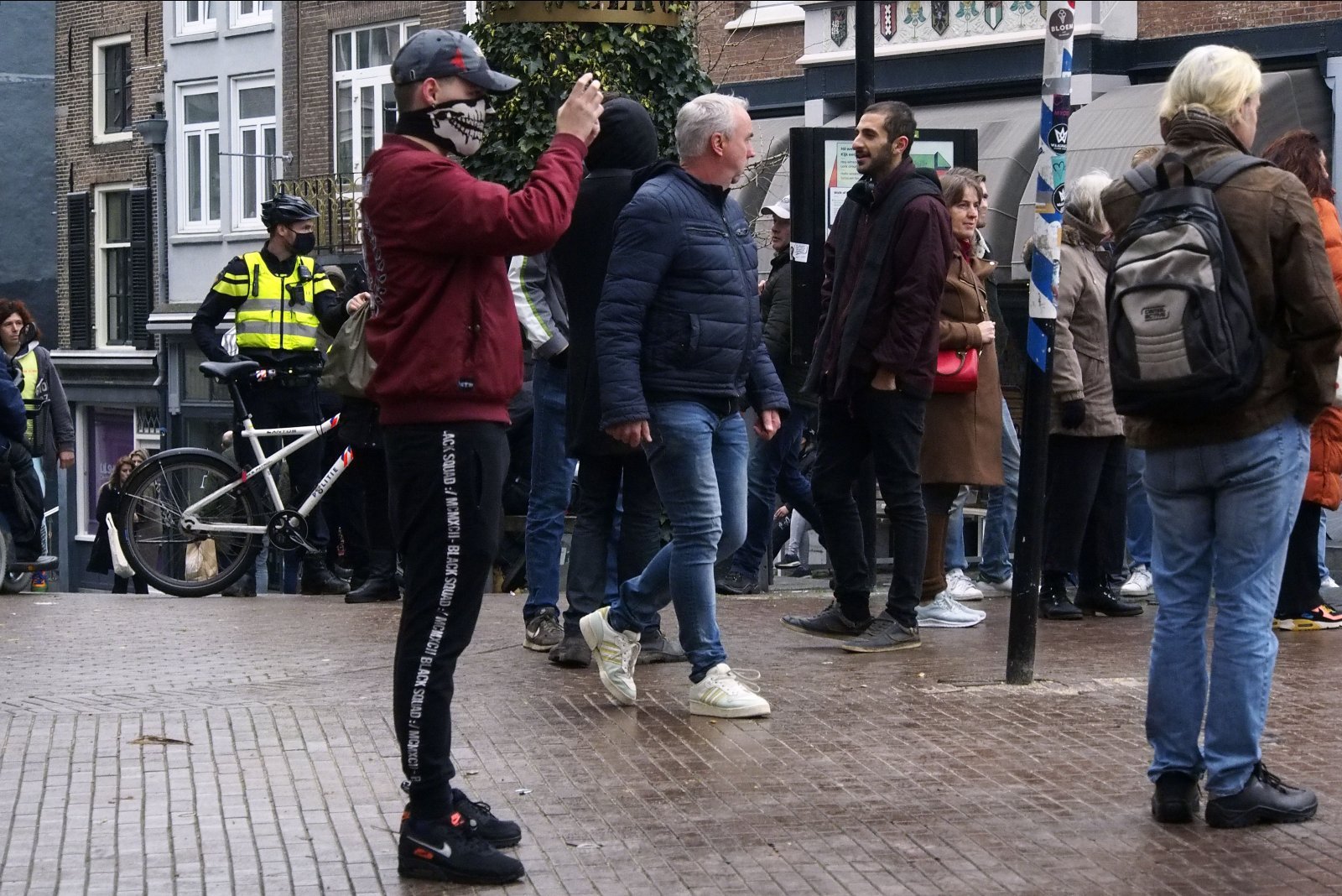 Verboden demonstratie in Nijmegen