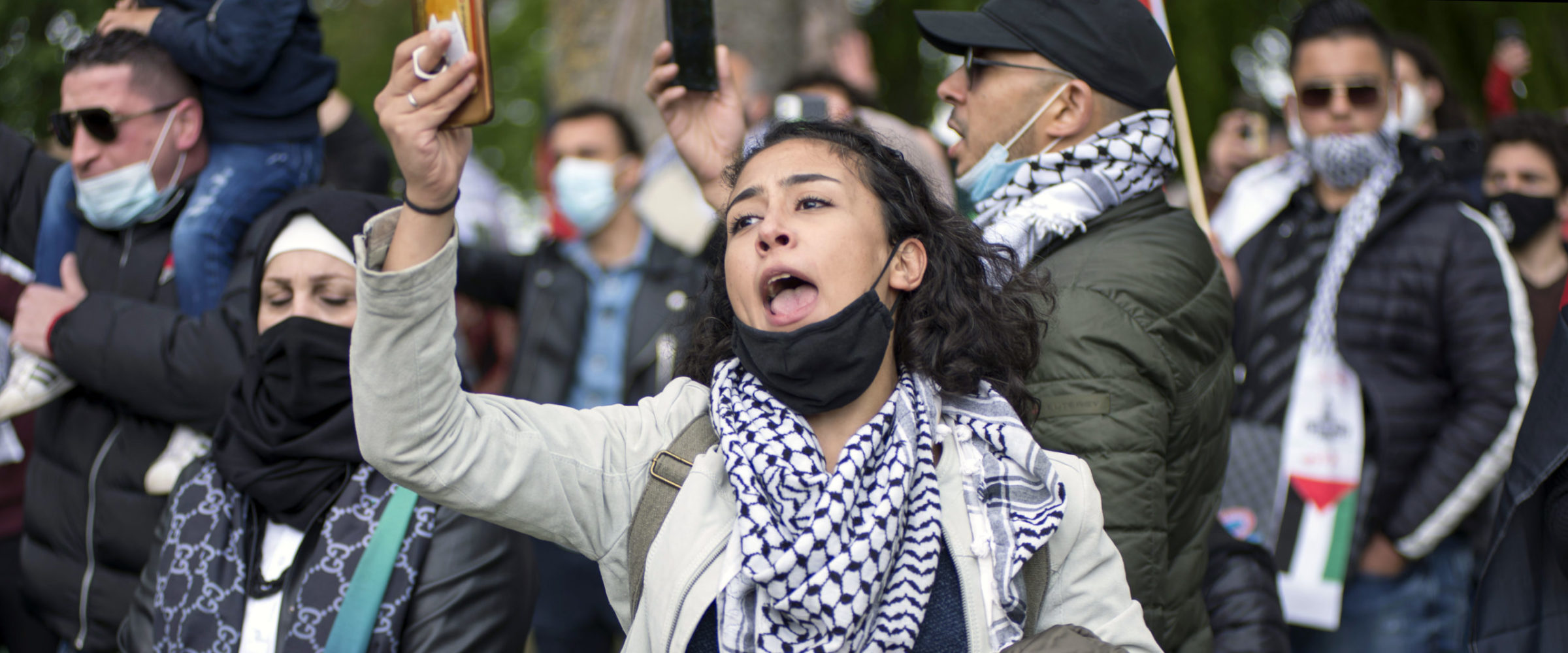 Palestina demonstratie Nijmegen 16mei 2021