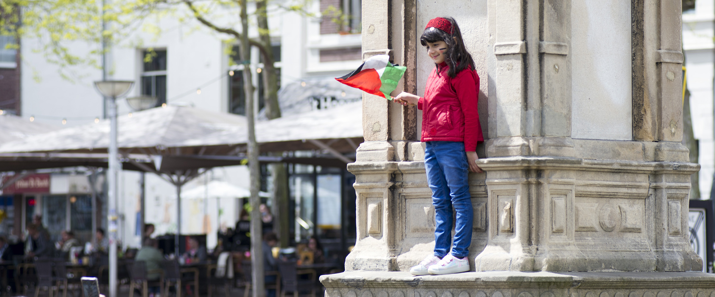 Palestina demonstratie in Nijmegen
