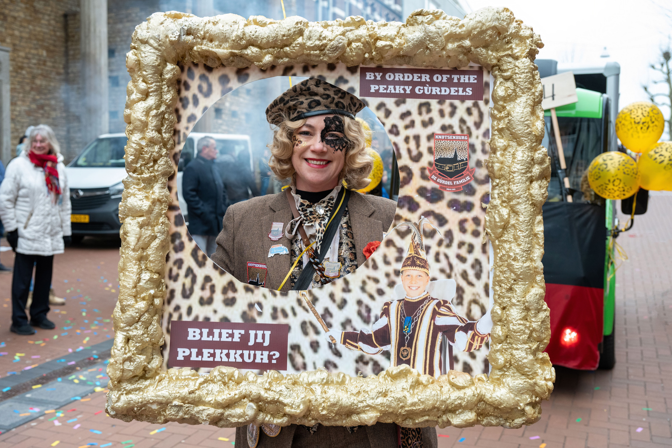 Carnavalsoptocht in Nijmegen 2026 wat dan Oeteldonk heet.