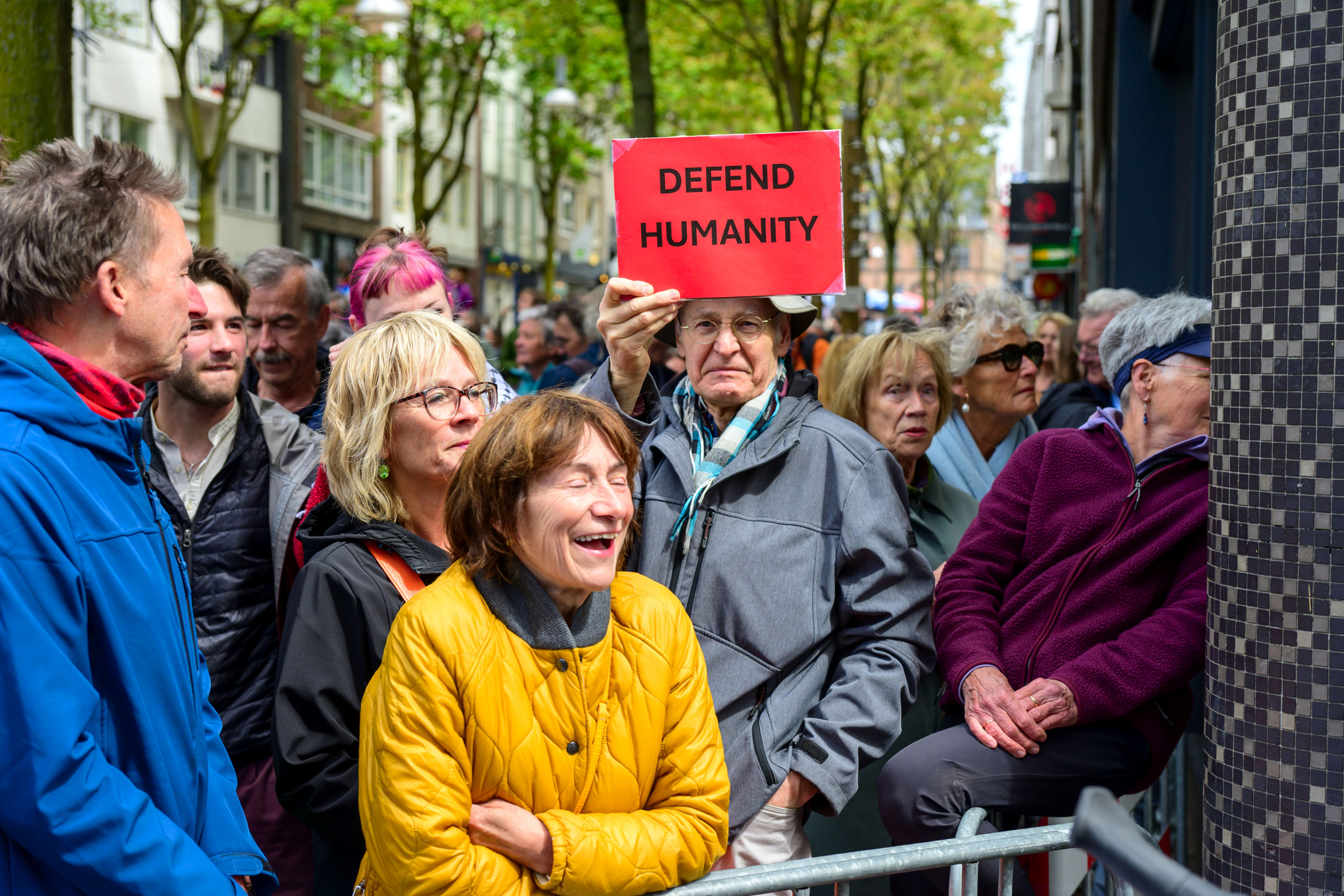 Honderden tegendemonstranten bij nationaal protest in Nijmegen